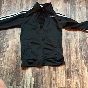 Adidas Black Track Jacket size 7